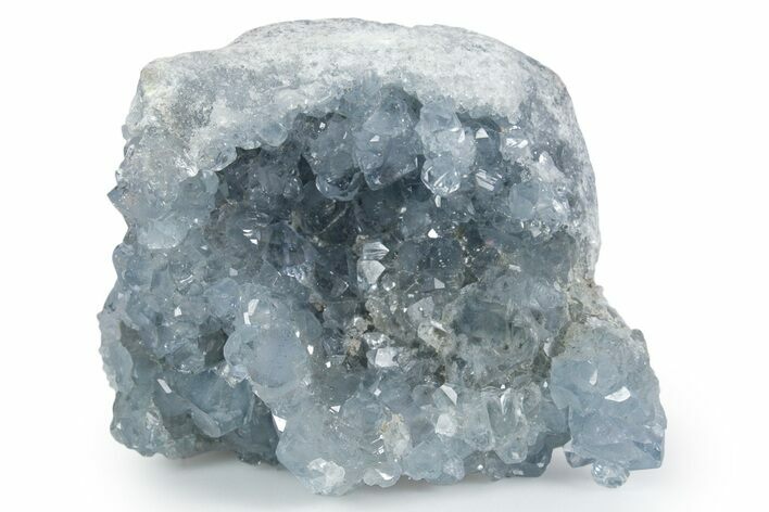 Sparkling Celestine (Celestite) Crystal Cluster - Madagascar #348837
